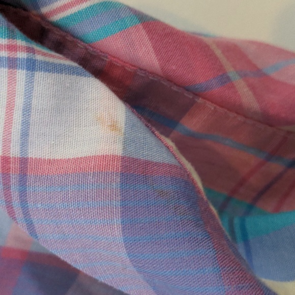 Vintage Plaid / Madras Short (8) Coastal Grandma - Picture 8 of 12